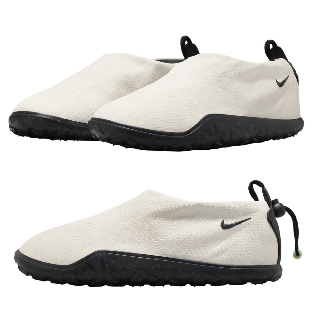 NEW Nike ACG Moc Summit White Black Slip-On Shoes DZ3407-100 Men's Size 9
